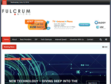 Tablet Screenshot of fulcrummicro.com